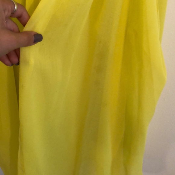 Elegant blouse | Medium | Color: bright yellow - Picture 4 of 5